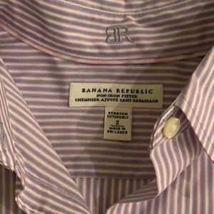 Fitted non iron shirt